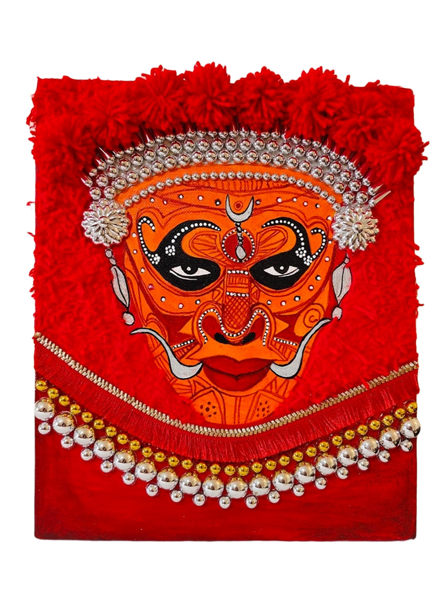 Mixed Media Canvas Painting