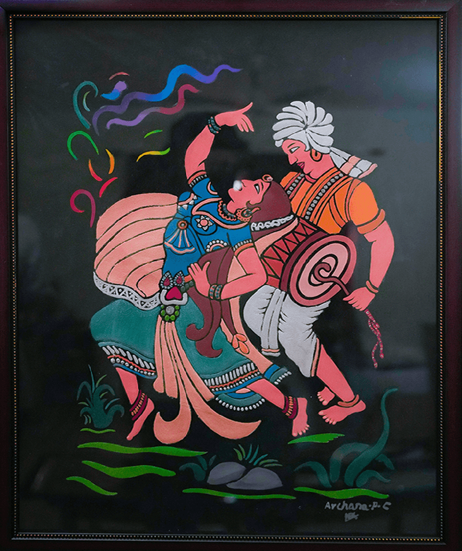 Emboss Painting
